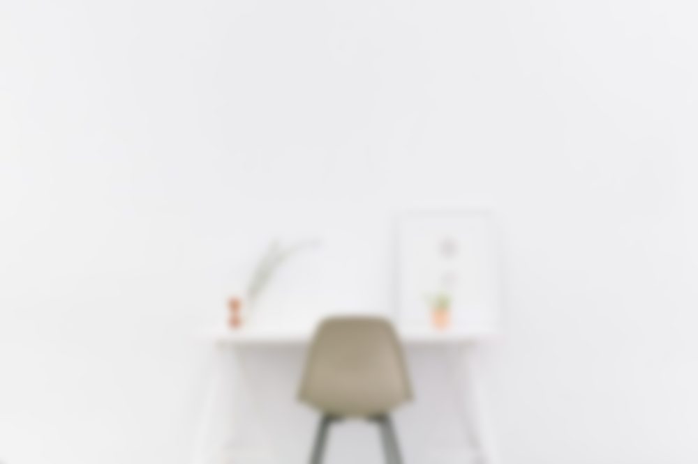 blurred office